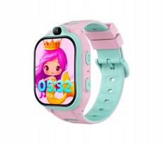 Išmanusis laikrodis vaikams Forever Kids 4G Boost, nanoSIM, WiFi, GPS, SOS, kamera, rožinis