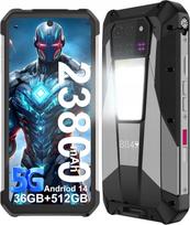 Išmanusis telefonas Unihertz Tank 3 Pro 36(18+18) GB / 512GB 5G juodas