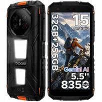 Išmanusis telefonas DOOGEE Fire3MAX 32+256GB 8350mAh NFC 4G DUAL SIM IP69K