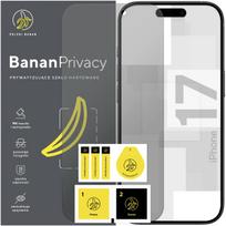 Grūdintas stiklas Apple iPhone 17, 9H BananPrivacy
