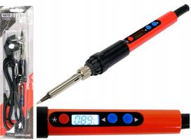 Litavimo stotelė YATO 80W LCD, temperatūros kontrolė 50-480°C, antgalis 900M