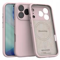 Magnetinis silikoninis dėklas iPhone 17 Pro Spacecase MagSafe