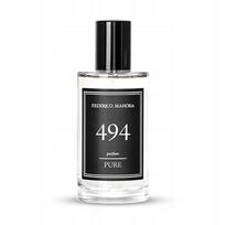 Vyriški kvepalai FM 494 Pure 20% 50ml, rytietiški su cinamonu, vilkdalgiu, kašmyru ir kaštonu