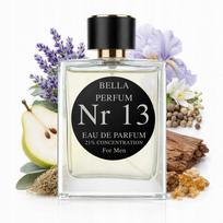 Vyriški kvepalai Bella Perfum No. 13, 50ml, 21%, levanda, irisai, kriaušė, kedras