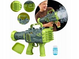 Automatinis muilo burbulų šautuvas su apšvietimu, 100 ml, vaikams