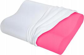 Ergonominė pagalvė, profiliuota, su atminties putų užpildu