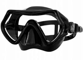 Nardymo akiniai DIVING MASK, juodi