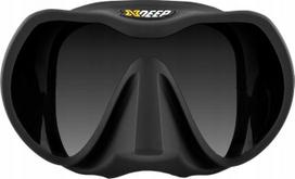 Nardymo kaukė XDEEP Frameless Radical, L dydis, juoda