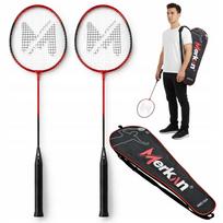 Badmintono laisvalaikio rinkinys, 2 raketės su dėklu