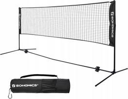 Badmintono tinklas SONGMICS 5 m, reguliuojamo aukščio, sulankstomas