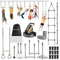 Vaikų Ninja kliūčių trasa HyperMotion slackline, 9 kliūtys