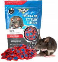 Nuodai žiurkėms, pelėms ir graužikams, pasta, 1 kg