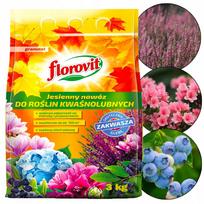 Rudens trąšos mėlynėms, azalijoms, viržiams Florovit 3 kg