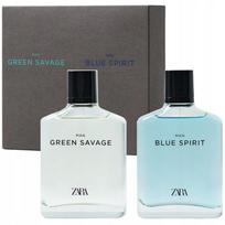 Tualetinis vanduo ZARA MAN GREEN SAVAGE ir ZARA MAN BLUE SPIRIT, 2 x 100 ml
