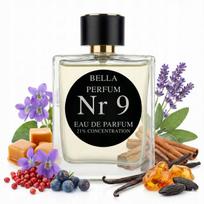 Vyriški kvepalai Bella Perfum nr 9 100ml su greipfrutų, cinamono ir kardamono natomis