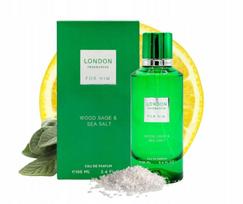 Kvepalai vyrams London Fragrances Wood Sage & Sea Salt EDP 100 ml