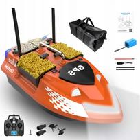 Masalas valtis Lokeevan V802 Pro GPS 4 talpos 160 taškų 500m oranžinė su rankine