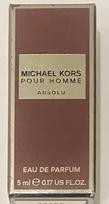 Kvapusis vanduo Michael Kors Pour Homme Absolu 5 ml