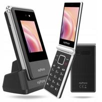 Mobilusis telefonas myPhone Tango 2 LTE 128MB/48MB 4G su dėklu senjorams