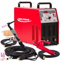 Suvirinimo aparatas WELDMAN BRAVO TIG 250 AC DC PULSE MMA 230V HF
