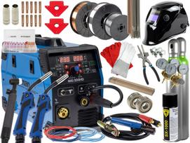 Suvirinimo aparatas MIG/MAG 200A MMA SYNERGY IGBT SHERMAN