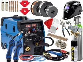 Suvirinimo aparatas MIG/MAG MMA TIG Lift SHERMAN IGBT 230V rinkinys