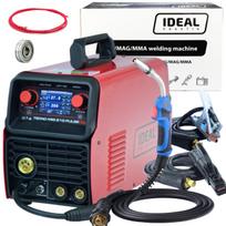 Suvirinimo aparatas Tecno MIG 210 PULSE IGBT Ideal TMIG210PLCD