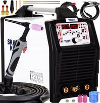 Inverterinis suvirinimo aparatas SKANDI KRAFT TIG 215 AC/DC MMA 230V 200A Pulse