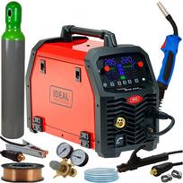 Suvirinimo aparatas TECNO MIG 224 SYNERGIC LED 4x4, 220A
