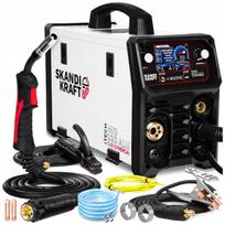 Suvirinimo aparatas SKANDI KRAFT iTech MIG 220 ALU CUSI SYNERGY 200A 230V