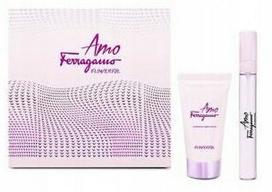 Rinkinys: Salvatore Ferragamo Amo Flowerful 30ml losjonas ir 5ml kvepalai