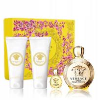 Kvapų rinkinys Versace Eros Pour Femme edp 100 ml, mini 5 ml, losjonas 100 ml, dušo gelis 100 ml