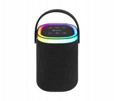 Belaidė Bluetooth kolonėlė Tracer Stripe XL TWS BT RGB 10W FM juoda