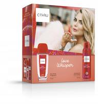 Rinkinys: C-THRU LOVE WHISPER DNS 75 ml ir purškiamas dezodorantas 150 ml