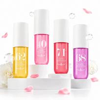 Dovanų rinkinys 4 x 90 ml kūno ir plaukų dulksnos