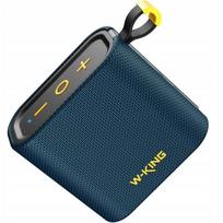 Bluetooth kolonėlė W-King D2, IPX7, TWS, FM, AUX, mėlyna