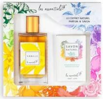 Natūralūs kvepalai VANILLA Les Essentiels EDP 80 ml ir migdolų muilas 100 g