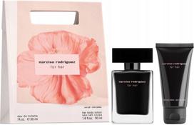 Dovanų rinkinys Narciso Rodriguez For Her EDT 30ml, balzamas 50ml