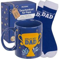 Akmens keramikos puodelis 320 ml Cotton Socks, tėčiui dovanai