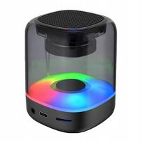 Belaidė mini nešiojama Bluetooth USB kolonėlė su apšvietimu