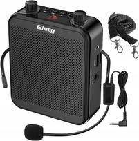 Garsiakalbis stiprintuvas Giecy 30W su mikrofonu, 2800mAh, juodas