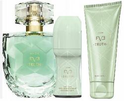 Rinkinys Avon EVE TRUTH: parfumuotas vanduo, losjonas, kvepalai