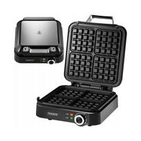 Vaflių keptuvė Transa Electronics TE 34 2200 W juoda, 2 vnt.