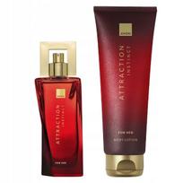 Rinkinys moterims AVON Attraction Instinct 50 ml + balzamas 125 ml