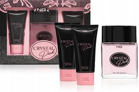 Moters dovanų rinkinys Next Crystal EDP 100 ml, dušo gelis, losjonas
