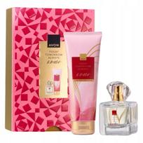 Kosmetikos dėžutė AVON Today Tomorrow Always Amour vanduo ir losjonas