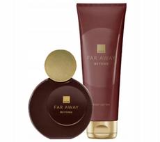 Kvepalų rinkinys AVON Far Away Beyond 50 ml su kūno losjonu