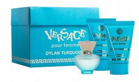 Rinkinys Versace Pour Femme Dylan Turquoise EDT 5 ml ir 2 x dušo gelis 25 ml