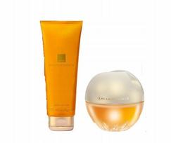 Kvapų rinkinys AVON Incandessence: 50 ml kvepalai, 125 ml kūno losjonas