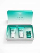Versace Crystal Emerald EDP 5 ml rinkinys su kūno losjonu 25 ml ir dušo geliu 25 ml